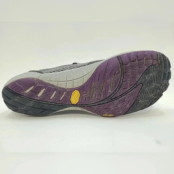 Merrell Pace Glove Barefoot Running Shoes Womens 6.5 Gray Dark Shadow J68376 - Picture 7 of 10